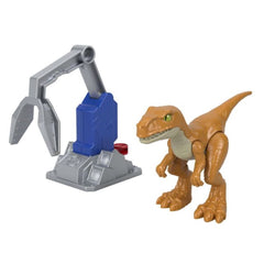 Imaginext Jurassic World Atrociraptor Tiger Action Figure with Harness