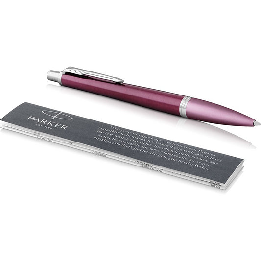 Parker Urban Premium Dark Purple Ballpoint Pen with Medium Black Nib
