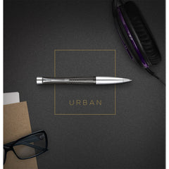 Parker Urban Premium Dark Purple Ballpoint Pen with Medium Black Nib