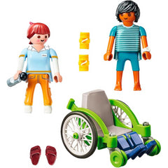 Playmobil 70193 City Life Wheelchair Patient