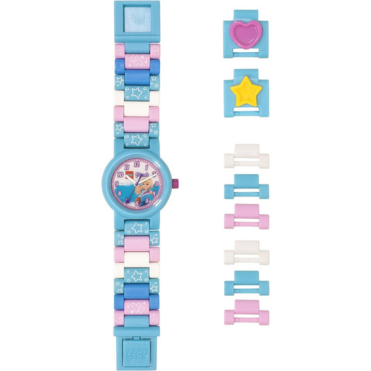 Lego Friends Girls Blue Analogue Classic Quartz Watch with Plastic Strap