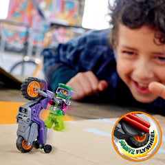 Lego City Stuntz Wheelie Stunt Bike Set & Minifigure 60296