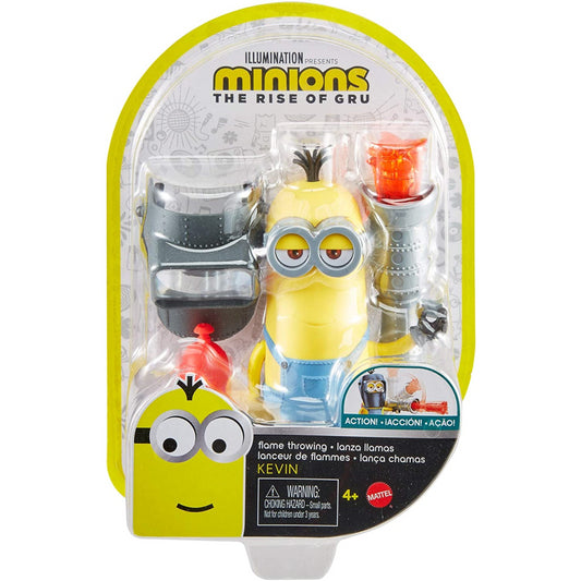 Minions Action Figure - Flame Throwing Kevin