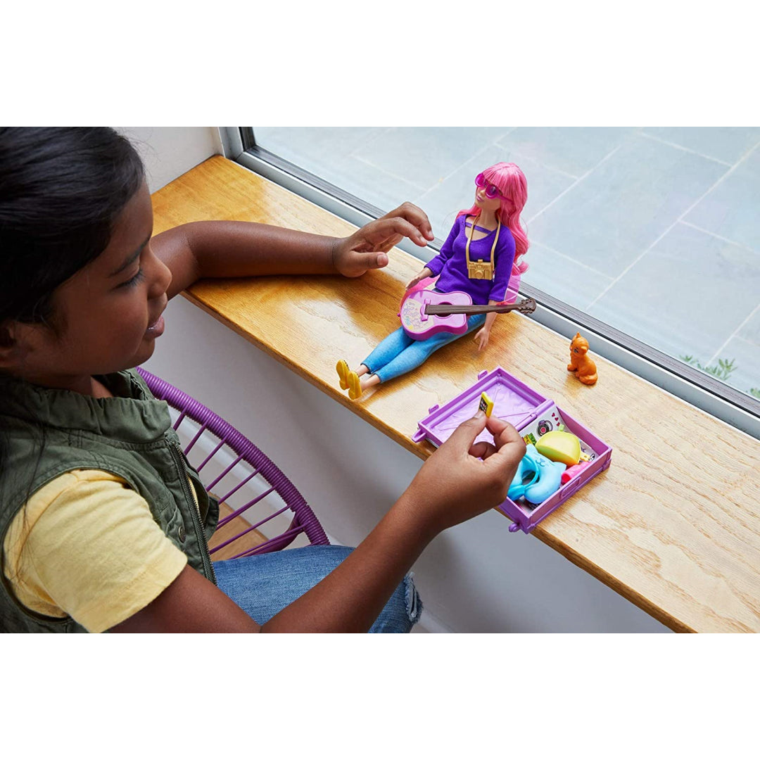 Barbie wholeselling daisy doll travel set
