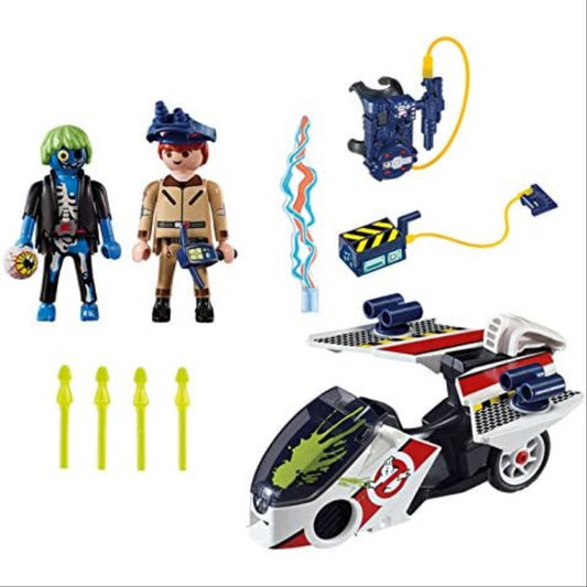 Playmobil 9388 Ghostbusters Stantz With Skybike