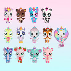 Bubiloons Surprise Collectible Mini Animal Doll that Inflates Balloons Beads
