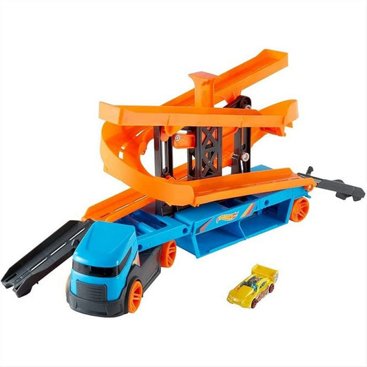 Hot Wheels City Lift & Launch Hauler Vehicle with Storage for up to 20 1:64 Cars