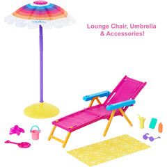 Barbie Beach Day Playset & Accessories