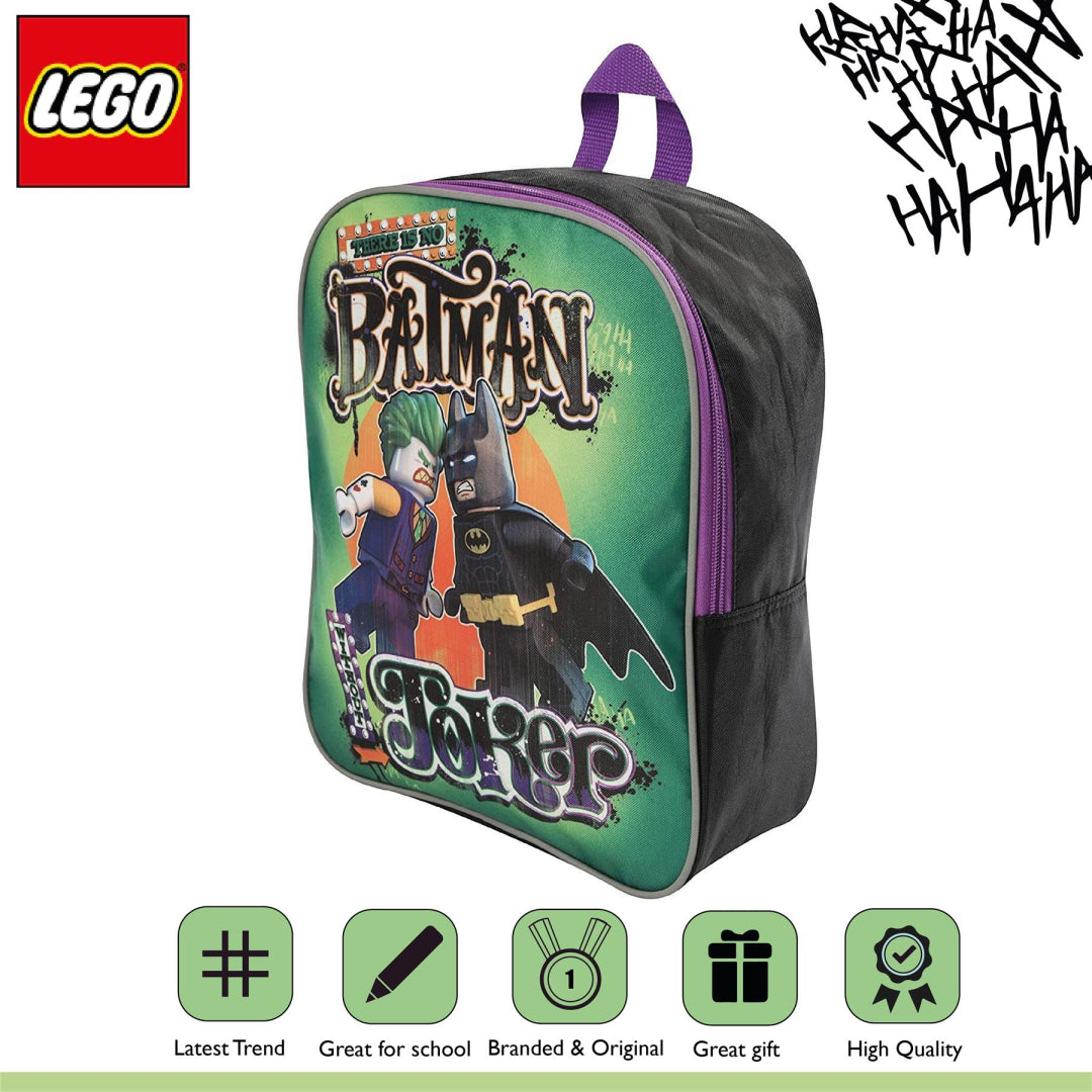 LEGO Batman Movie Batman vs Joker Backpack - Maqio