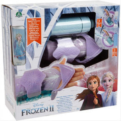 Frozen 2 Queen Elsa Magic Ice Jewel Detail Lace Trim Sleeve