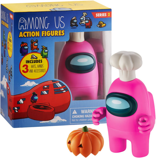 Among Us Series 2 Crewmate Figure Medium Sized - Pink