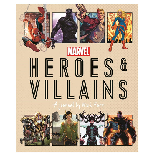 Marvel Heroes and Villains A journal