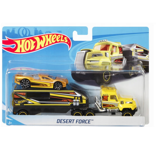 Hot Wheels Super Rigs Desert Force Die-cast Vehicle