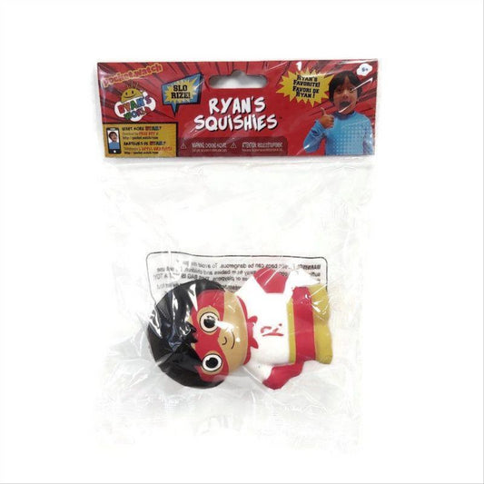 Ryan's World 124724 Soft n' Slo Squishies Red Titan Ryan (Red/White) (401566) - Maqio