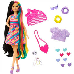 Barbie Totally Hair Heart Themed 8.5 Inch Petite Doll