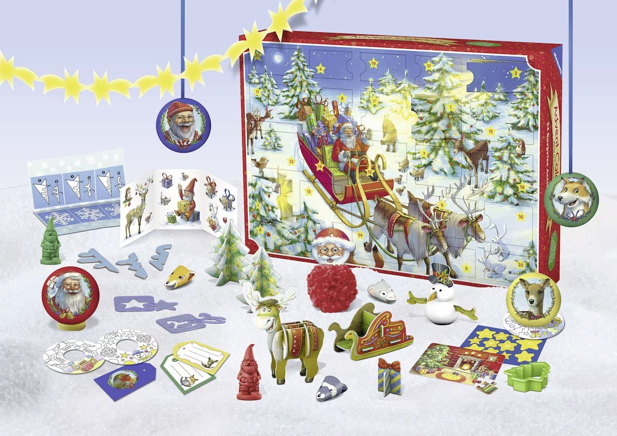 Ravensburger Christmas Advent Calendar World of Creativity - Maqio