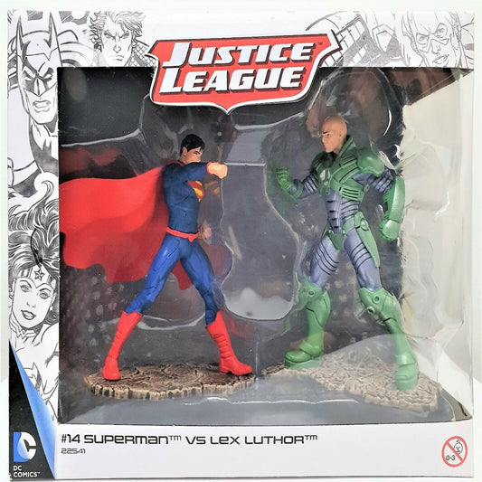 Schleich 22541 Justice League Figure 2 Pack - Superman Vs. Lex Luthor - Maqio
