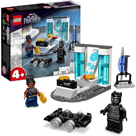 LEGO Marvel 76212 Shuris Lab Black Panther Construction Learning Toy