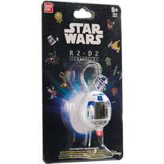 Tamagotchi Star Wars R2D2 Virtual Pet Droid with Mini-Games Key Chain - White