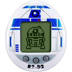 Tamagotchi Star Wars R2D2 Virtual Pet Droid with Mini-Games Key Chain - White