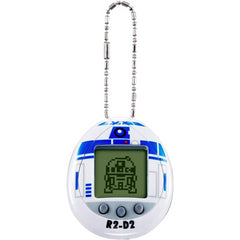 Tamagotchi Star Wars R2D2 Virtual Pet Droid with Mini-Games Key Chain - White