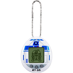 Tamagotchi Star Wars R2D2 Virtual Pet Droid with Mini-Games Key Chain - White