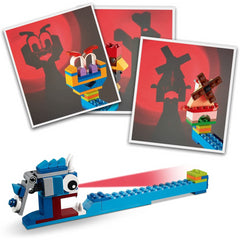 LEGO Classic Bricks & Lights Shadow Puppet Theater Set