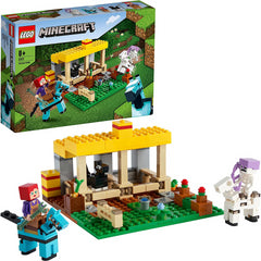 Lego Minecraft The Horse Stable Farm Toy With Figure 21171