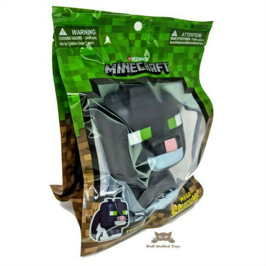 Minecraft Mega Squishme Soft Toy Figure 16cm - Tuxedo