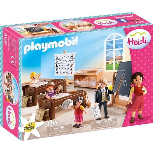 Playmobil 70256 Heidi School Lessons in Dorfli Playset