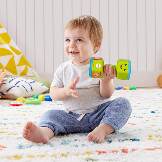 Fisher-Price Laugh & Learn Counting Reps Dumbbell