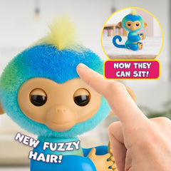 Fingerlings Interactive Pet - Blue Leo Monkey