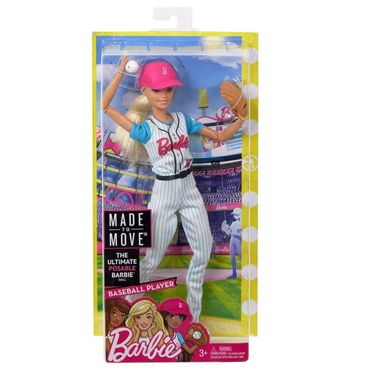Barbie Careers Barbie Baseball Player Doll FRL98 - Maqio