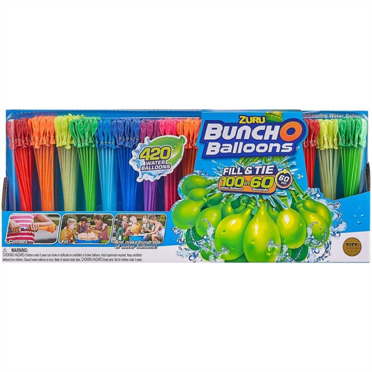 ZURU Bunch O Balloons 420 Water Balloon Summer Party Mega Pack