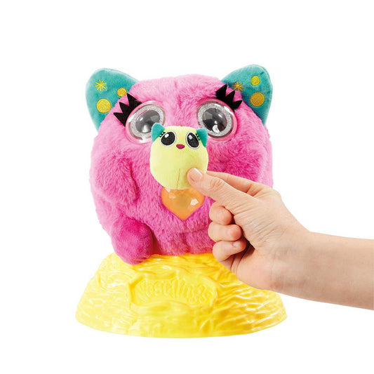 Nestlings Pink Electronic Pet and Babies with Lights and Sounds - Maqio