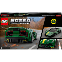 LEGO Speed Champions Lotus Evija Race Car Toy Model & Racing Driver 76907