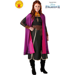 Rubie's Disney Frozen 2 Small (UK Size 8-10) Anna Deluxe Dress Adults Costume Ladies - UK Small 8-10