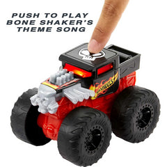 Hot Wheels Monster Trucks Roarin' Wreckers Bone Shaker Truck