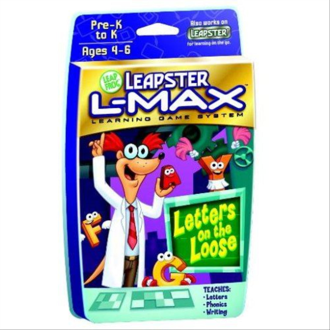 LeapFrog Leapster L-Max Game: Letters on the Loose - Maqio