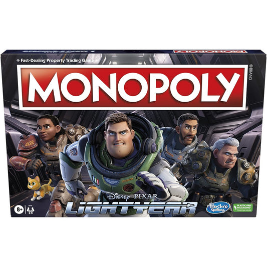 Monopoly Disney and Pixar's Lightyear Edition Board Game