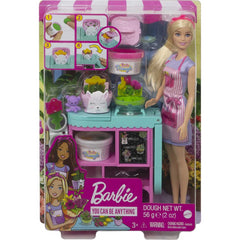 Barbie Florist & Playlist Doll and Flowers Table