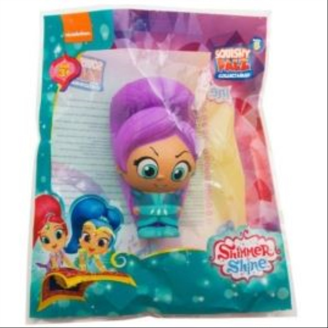 Shimmer & Shine Squishy Palz Toy - Set of 4 - Shimmer, Shine, Leah & Zeta - Maqio