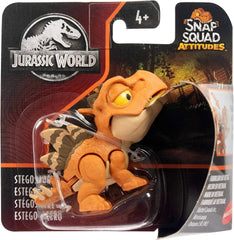 Jurassic World Snap Squad Attitudes Action Figure - Stegosaurus