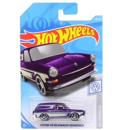 Hot Wheels Die-Cast Vehicle Volkswagen Squareback 1969