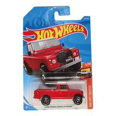 Hot Wheels Die-Cast Vehicle Land Rover Series 3 Pkup Red