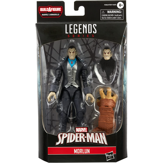 Marvel Legends Series MORLUN Figure 5 Spider-Man No Way Home (BUILD A FIGURE: MARVEL'S ARMADILLO-RIGHT ARM)