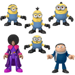 Imaginext Minions Action Figure 6 Pack