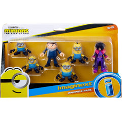 Imaginext Minions Action Figure 6 Pack