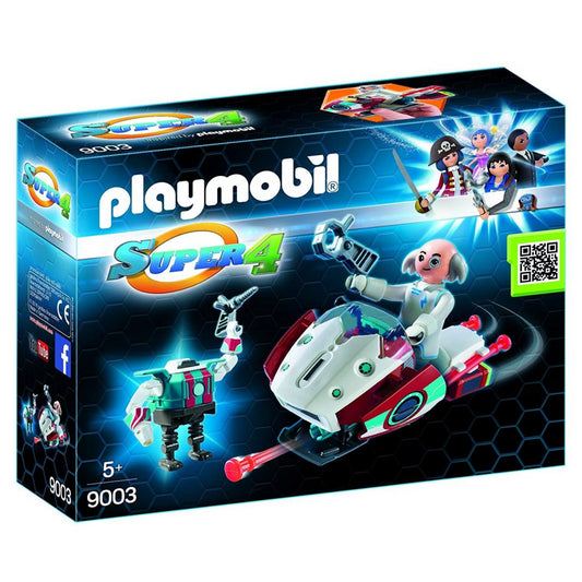 Playmobil 9003 Super 4 Skyjet with Dr. X and Robot - Maqio