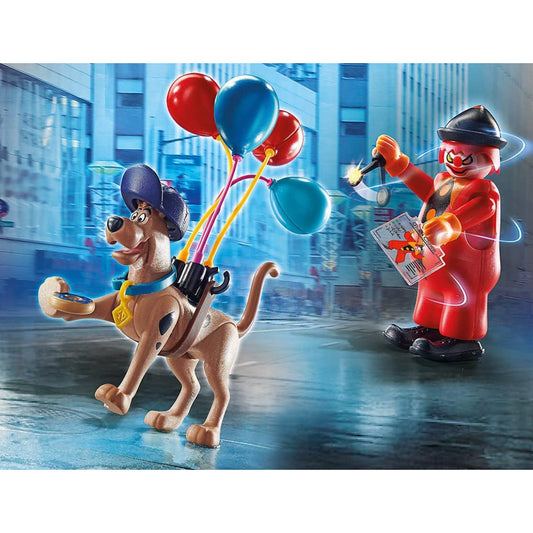 Playmobil 70710 Scooby Doo Adventure with Ghost Clown with 34pcs